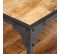 Table Basse 60x60x35 Cm Bois De Manguier Massif