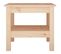 Table Basse 45x45x40 Cm Bois Massif De Pin