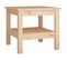 Table Basse 45x45x40 Cm Bois Massif De Pin