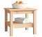 Table Basse 45x45x40 Cm Bois Massif De Pin