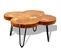 Table Basse 35 Cm 4 Troncs Bois