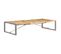 Table Basse 180x90x40 Cm Bois De Manguier Brut