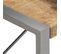 Table Basse 140x70x40 Cm Bois De Manguier Brut