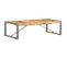 Table Basse 140x70x40 Cm Bois De Manguier Brut