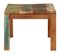 Table Basse 100x55x40 Cm Bois De Récupération Massif