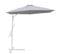 Parasol De Jardin Déporté 3 M En Acier Hexagonal Blanc Anti Uv Samana