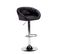 Tabouret De Bar Design Chesterfield En Similicuir Pied Métal Dali