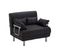 Fauteuil Convertible Robuste En Tissu Lit Convertible Salinger