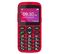 Téléphone Mobile Portable Senior S520 Rouge Telefunken 2g