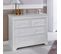 Commode 4 Tiroirs Lila   Blanc