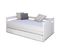 Lit Banquette Gigogne Izao   Blanc 90x200 Cm