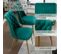 Lot De 2 Chaises En Velours - Vert