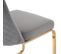 Lot De 6 Chaises En Velours, Gris