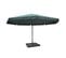 Parasol Vert En Aluminium Avec Base Mobile