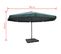 Parasol Vert En Aluminium Avec Base Mobile