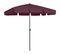 Parasol De Plage Rouge Bordeaux 200x125 Cm