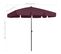 Parasol De Plage Rouge Bordeaux 200x125 Cm