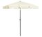 Parasol De Plage Jaune Sable 180x120 Cm