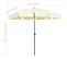 Parasol De Plage Jaune Sable 200x125 Cm