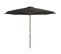 Parasol Avec Mât En Bois 350 Cm Anthracite