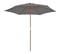 Parasol D'extérieur Avec Mât En Bois 270 Cm Anthracite