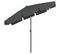 Parasol De Plage Anthracite 200x125 Cm