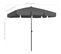 Parasol De Plage Anthracite 200x125 Cm