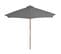 Parasol D'extérieur Avec Mât En Bois 300 Cm Anthracite