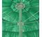 Parasol De Plage Hawaii Vert 300 Cm