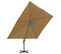 Parasol Avec Base Portable Taupe