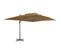 Parasol Avec Base Portable Taupe