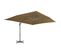 Parasol Avec Base Portable Taupe