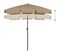 Parasol De Plage Taupe 180x120 Cm