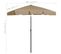 Parasol De Plage Taupe 180x120 Cm