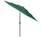 Parasol à 3 Niveaux Avec Mât En Aluminium Vert 3 M