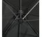 Parasol Déporté Avec Mât Et Lumières LED Anthracite 250 Cm