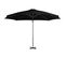 Parasol Déporté Avec Mât En Aluminium Noir 300 Cm