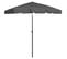 Parasol De Plage Anthracite 180x120 Cm