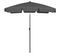 Parasol De Plage Anthracite 180x120 Cm