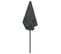 Parasol De Plage Anthracite 180x120 Cm