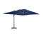 Parasol Déporté Avec Mât En Aluminium 4x3 Cm Bleu Azur