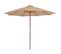 Parasol D'extérieur Avec Mât En Bois 300 Cm Taupe