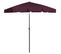 Parasol De Plage Rouge Bordeaux 180x120 Cm