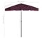 Parasol De Plage Rouge Bordeaux 180x120 Cm