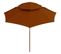 Parasol Double Avec Mât En Bois Terre Cuite 270 Cm