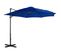 Parasol Déporté Avec Mât En Aluminium Bleu Azuré 300 Cm