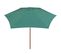 Parasol Avec Poteau En Bois 270 X 270 Cm Vert