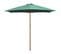 Parasol Avec Poteau En Bois 270 X 270 Cm Vert