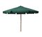 Parasol Avec Mât En Bois 330 Cm Vert