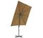 Parasol Avec Base Portable Taupe